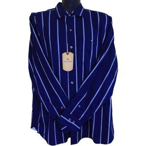 Tommy Bahama Men's Pinstripe Shirt - NEW - Size XL